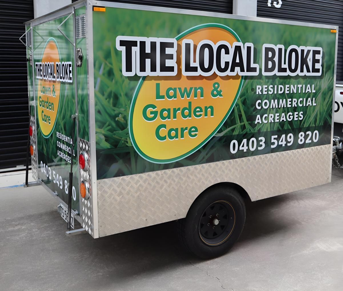 A Trailer For The Local Bloke Lawn And Garden Care — The Local Bloke Lawn & Garden Care In Warners Bay, NSW