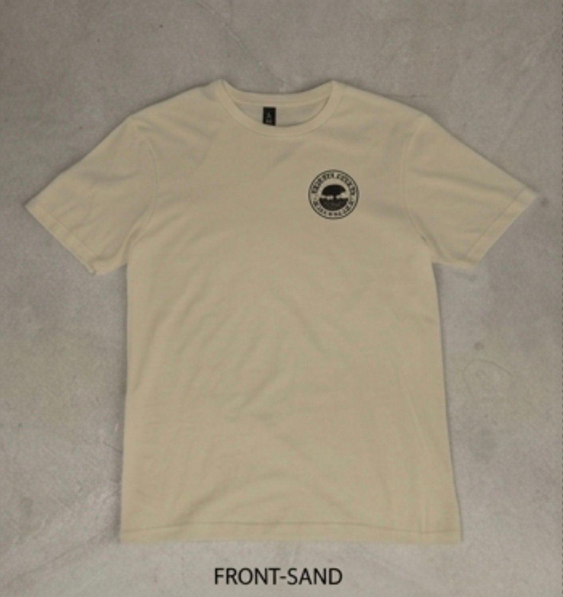 Foundation Brick & Bison Tee - SAND