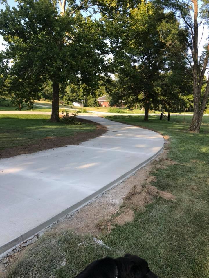 sidewalk installation in Jefferson City