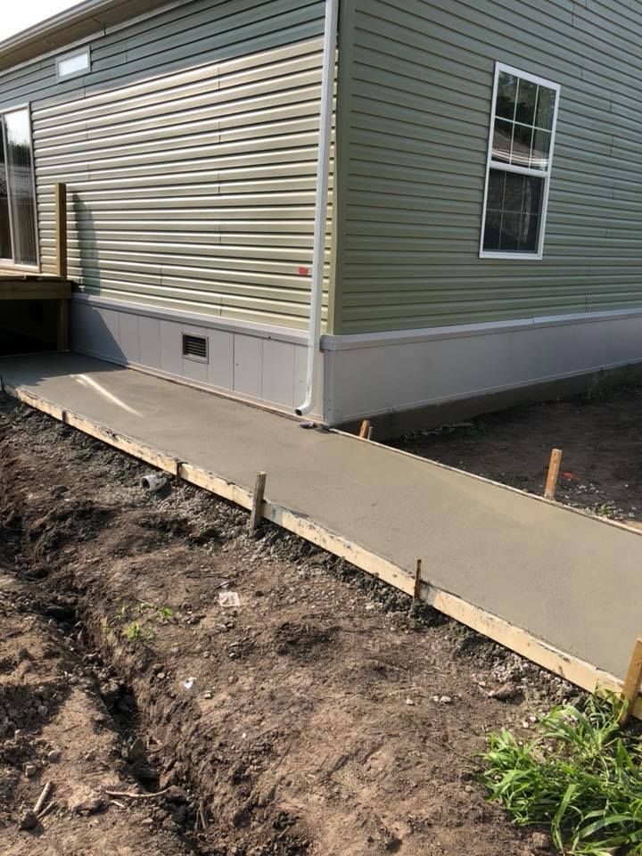 concrete sidewalk in jefferson city