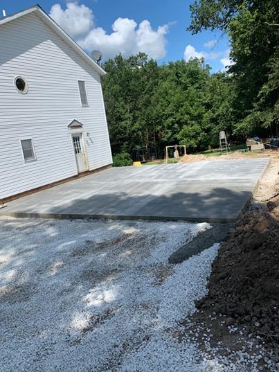 Concrete patios in Jefferson City