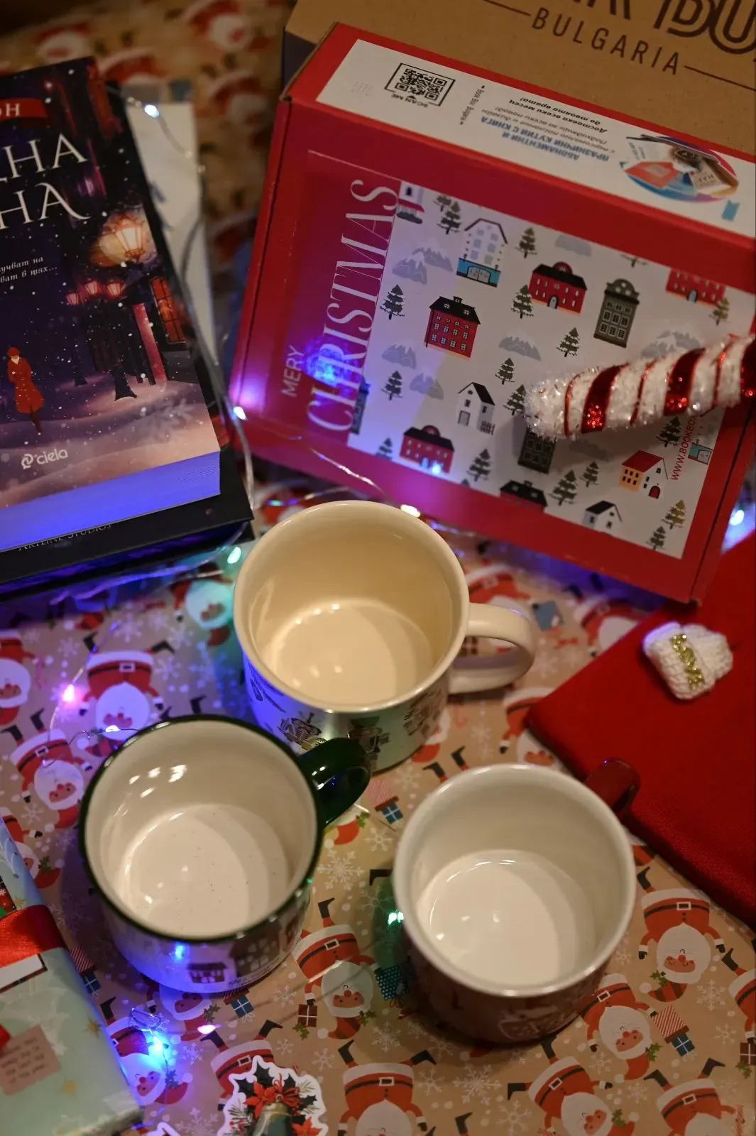 Книжна кутия коледа книжни кутии българия