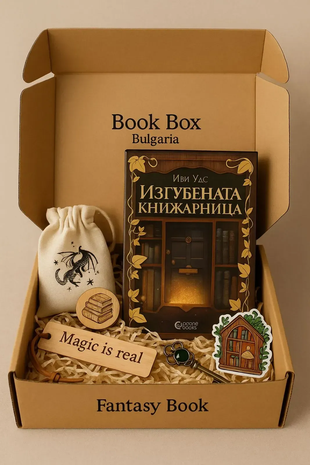 Book Box fantasy книжни кутии българия 