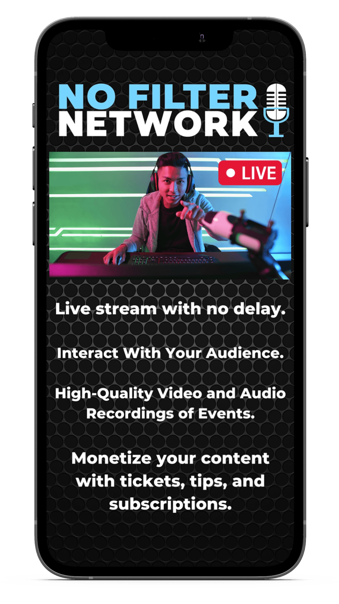 New Creators on No Filter Network