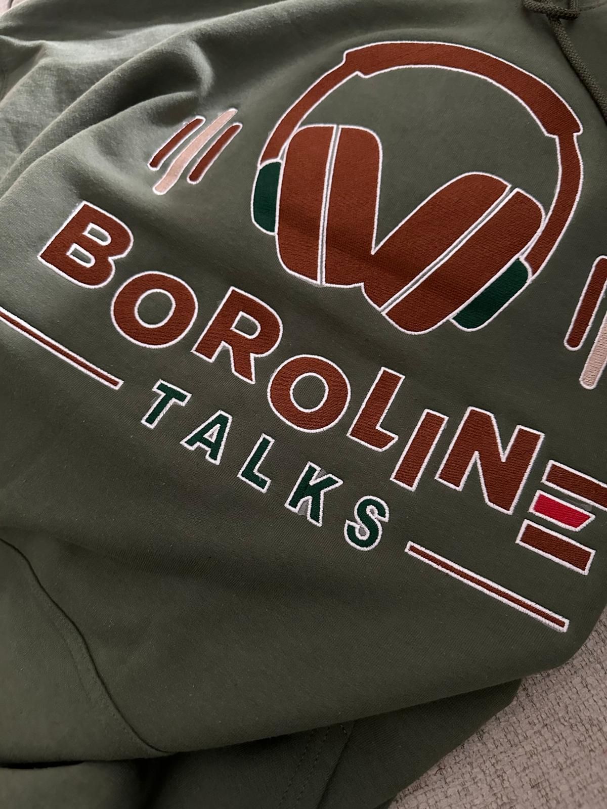 Olive green garment with