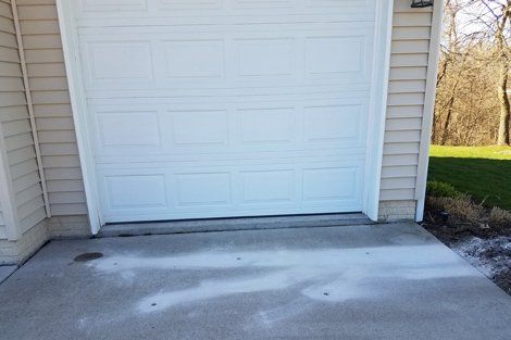 Garage Door - Concrete Repair in Bettendorf, IA