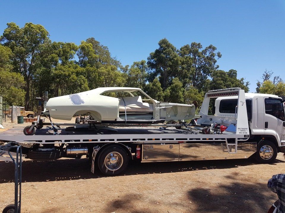 transportation of a car