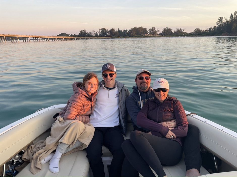 Two couples enjoying the tour