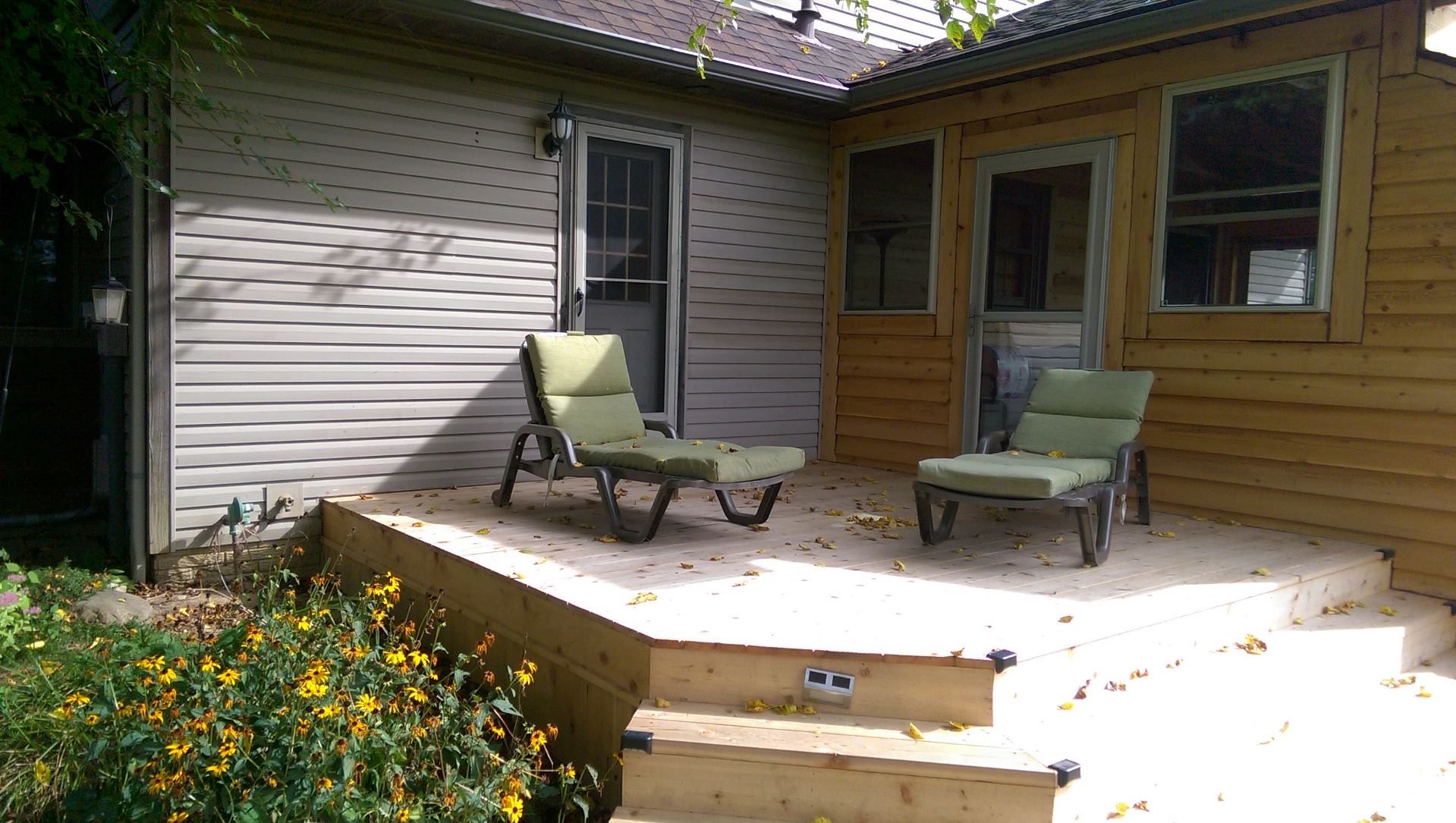Small Patio Deck — Marion, OH — Brugger Quality Construction