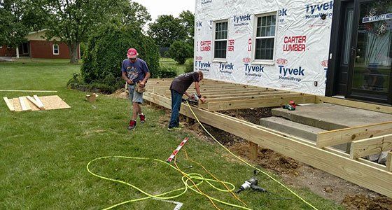 Outside Room Addition — Marion, OH — Brugger Quality Construction
