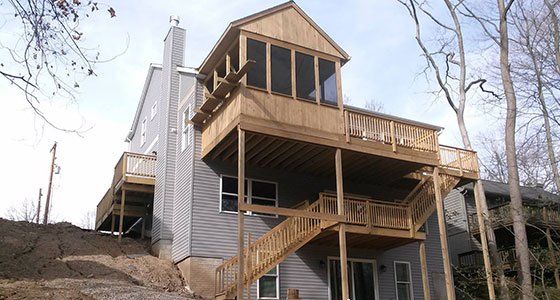 House Balcony Addition — Marion, OH — Brugger Quality Construction