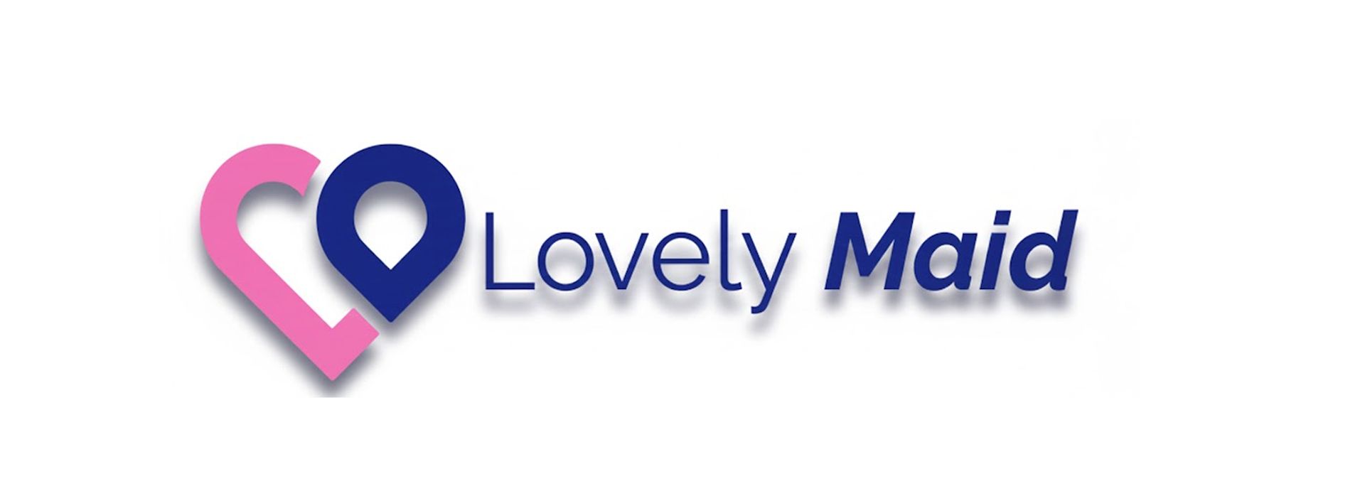 Lovely Maid A lovely maid logo with a heart in the middle