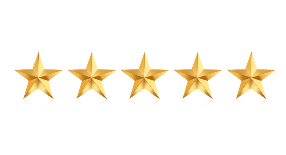 5 gold stars
