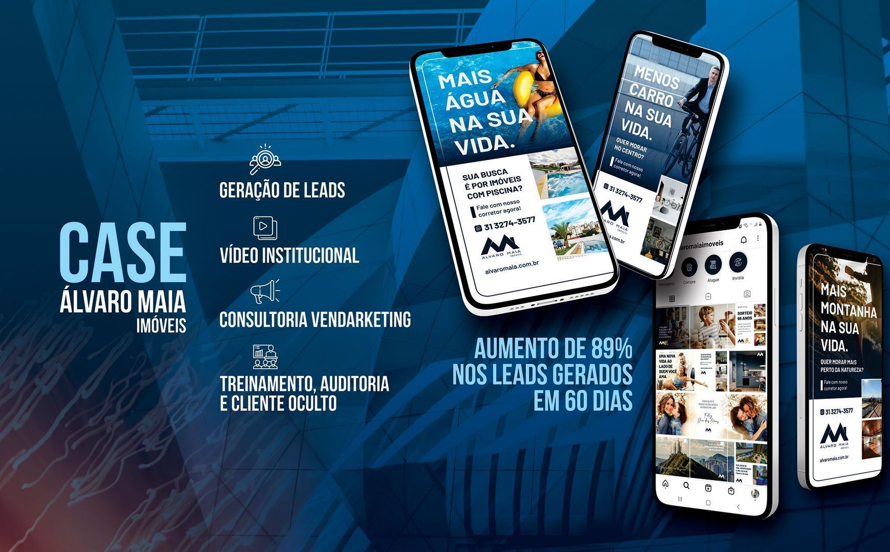 Um telefone com a palavra case escrita nele