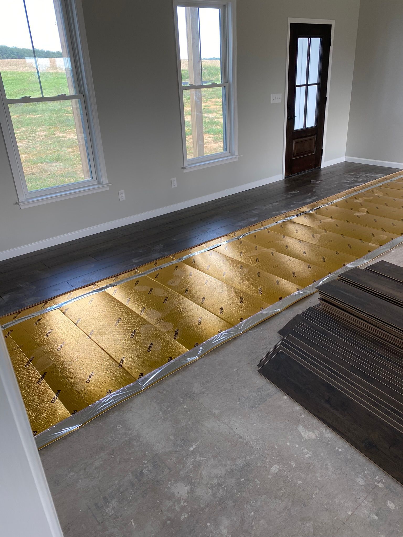 Room With A Wooden Floor - McGaheysville, VA - KP's Home Repair