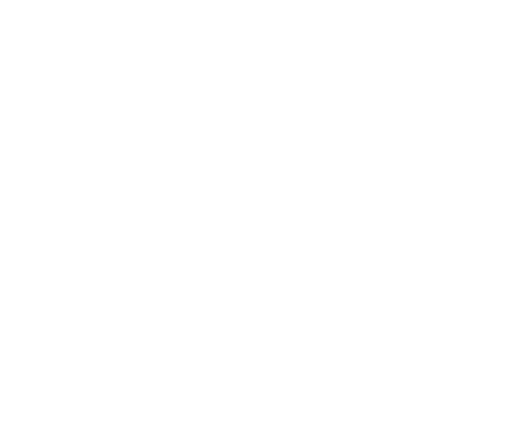 A black and white logo for a hair salon with scissors and a comb.