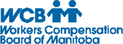 The logo for the workers compensation board of manitoba