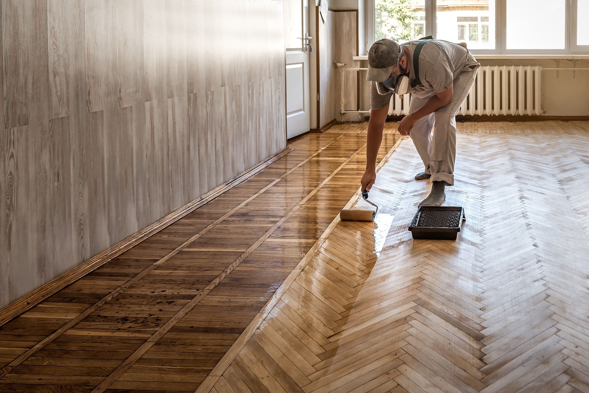 Polishing Wood Floor