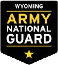 The logo for the wyoming army national guard.