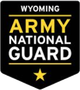 The logo for the wyoming army national guard.