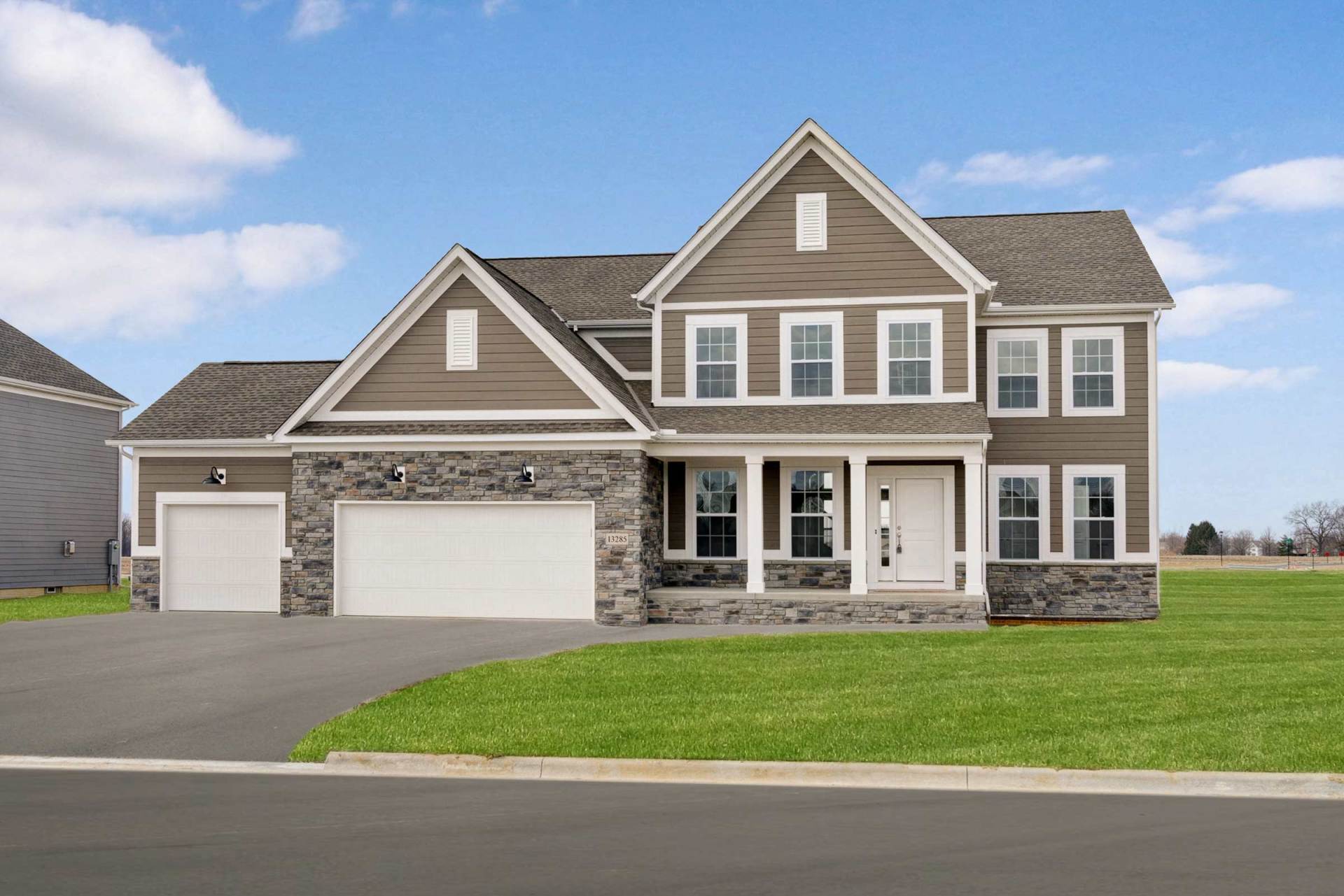 The Carter Floor Plan Donley Homes Pickerington, OH 43147
