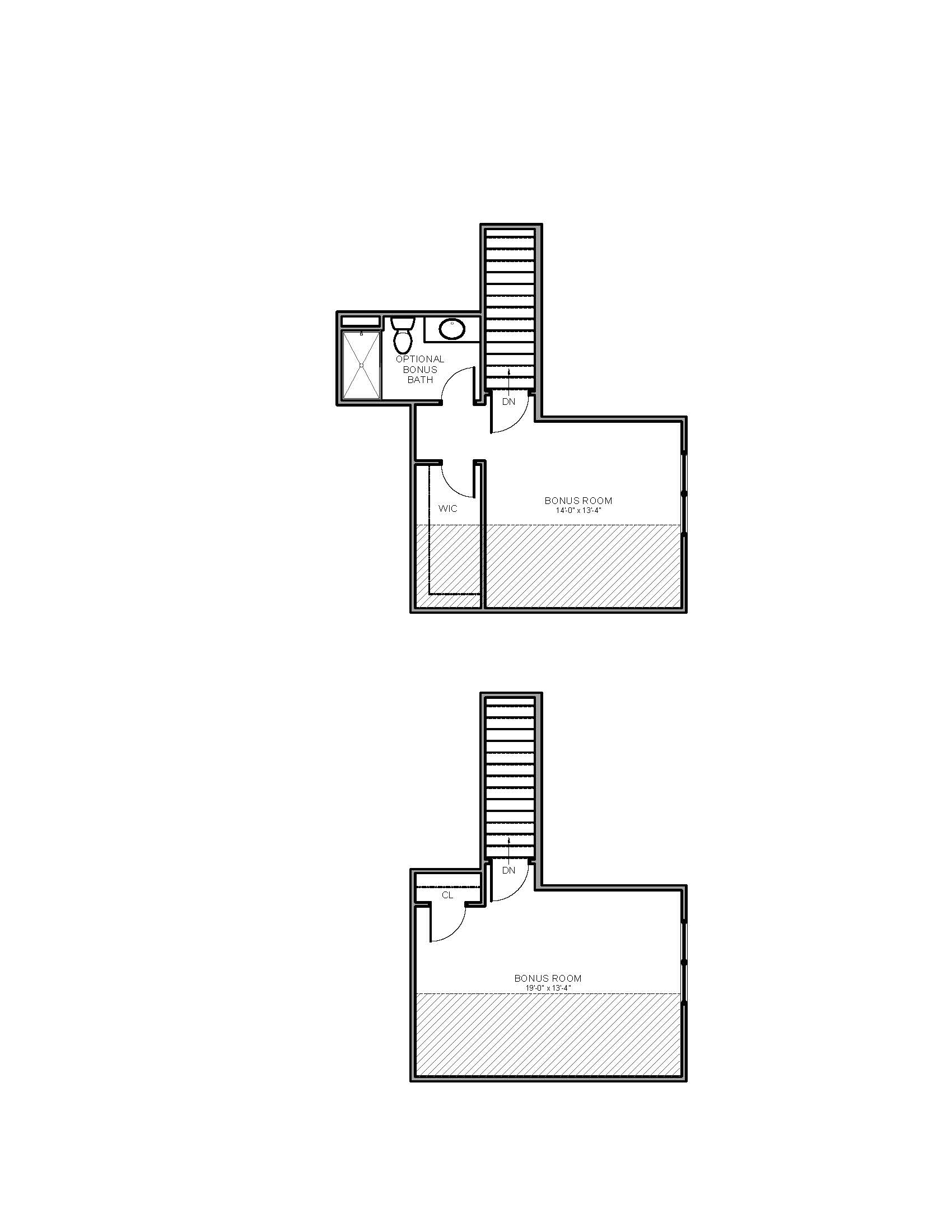 The Stratford Floor Plan Donley Homes Pickerington, OH 43147