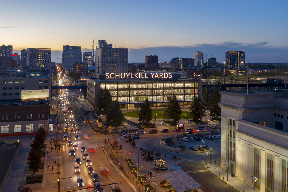 Aerial of Schuylkill Yards