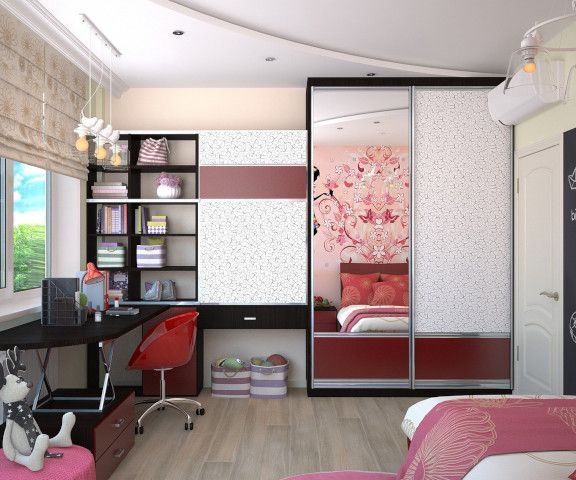 Japanese-inspired media room with library and light control