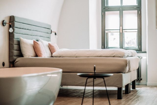 Family bedroom featuring comfortable seating