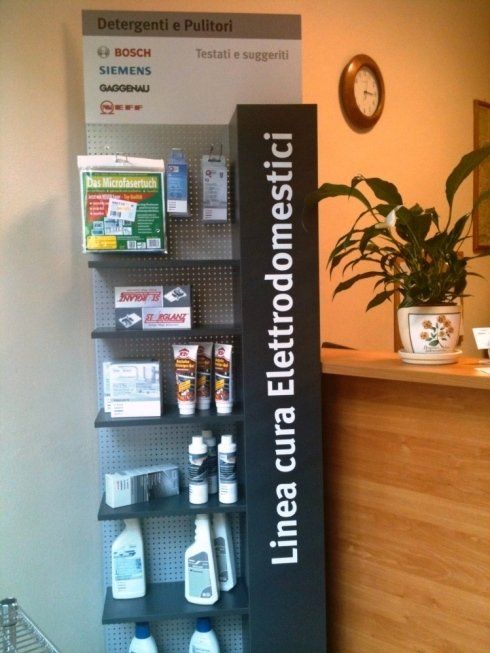 Prodotti per la manutenzione e pulizia di elettrodomestici