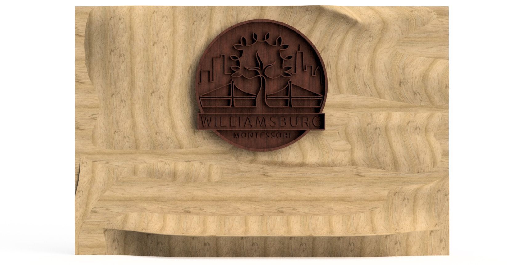 A coin on a brick wall that says ' philadelphia ' on it