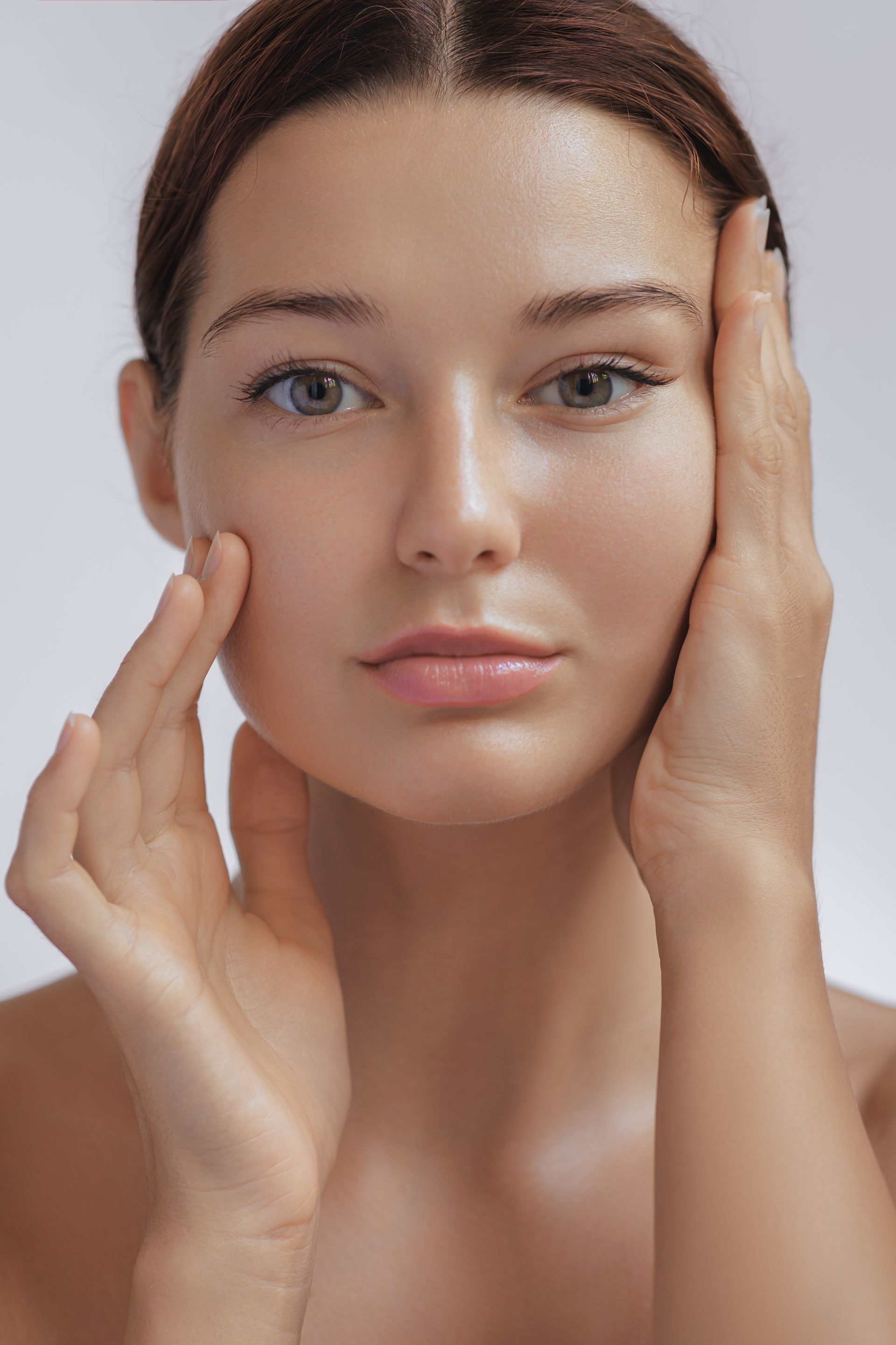 woman with beauty skin