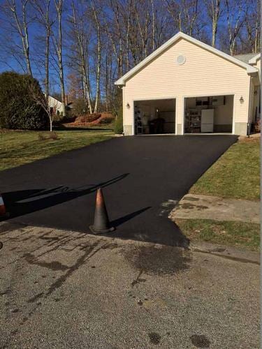 Auburn New Driveway After - Sealcoating in Worcester, MA