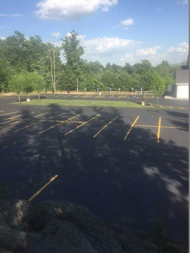 Liberty Church After - Sealcoating in Worcester, MA