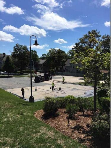 WPI West St. - Sealcoating in Worcester, MA
