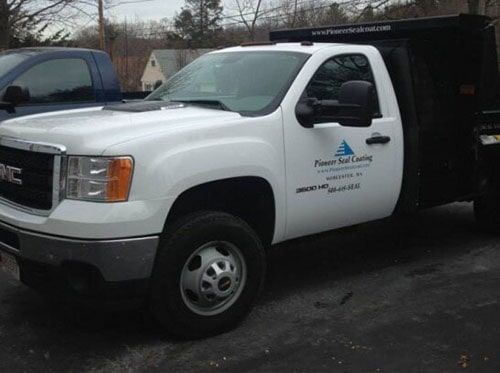 Asphalt Service — Our vehicle in Worcester, MA