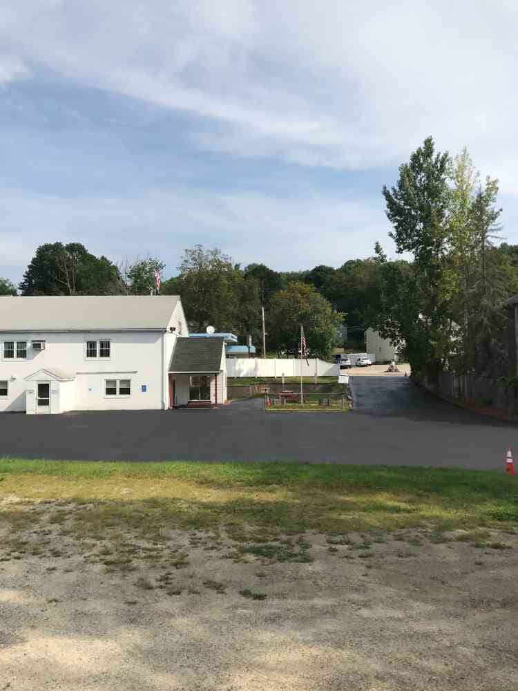 American Legion Cherry Valley Before 2 - Sealcoating in Worcester, MA