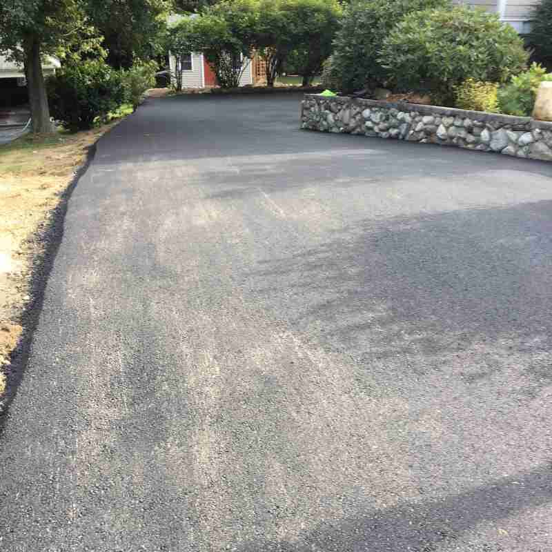 New install drive way 9-14-17 - Sealcoating in Worcester, MA