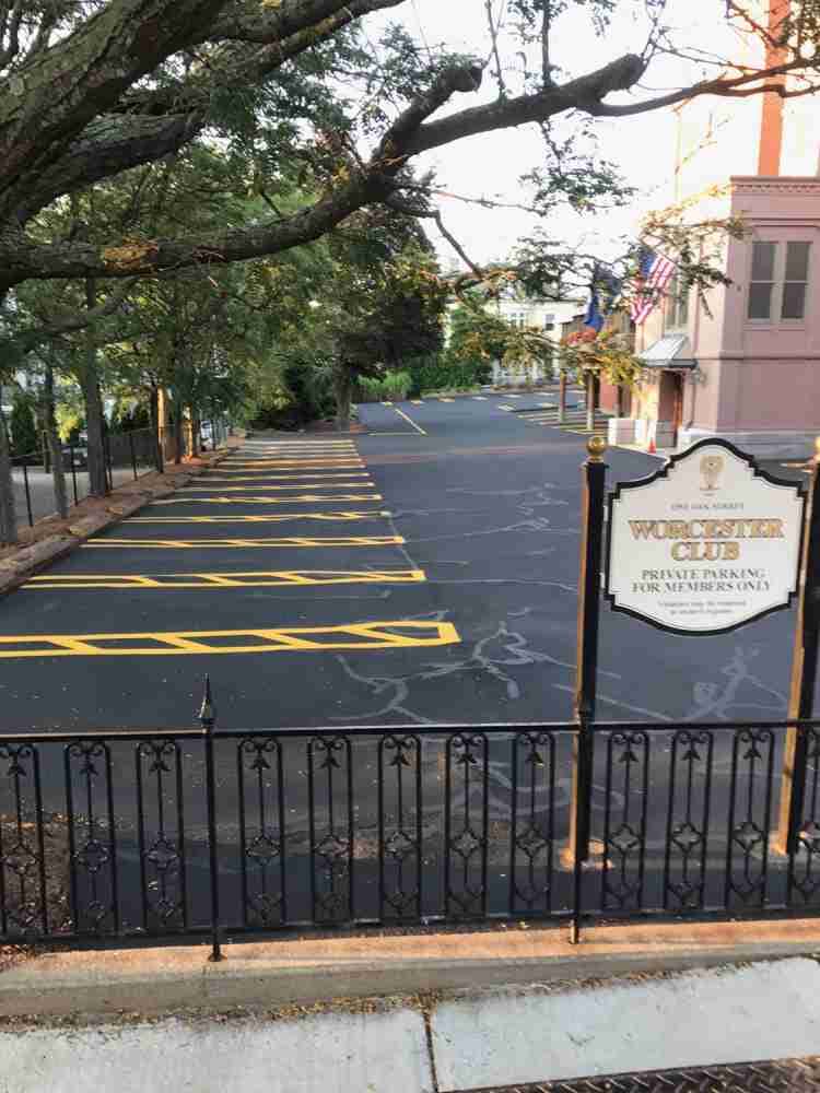 The Worcester Club - complete pic #1 - Sealcoating in Worcester, MA