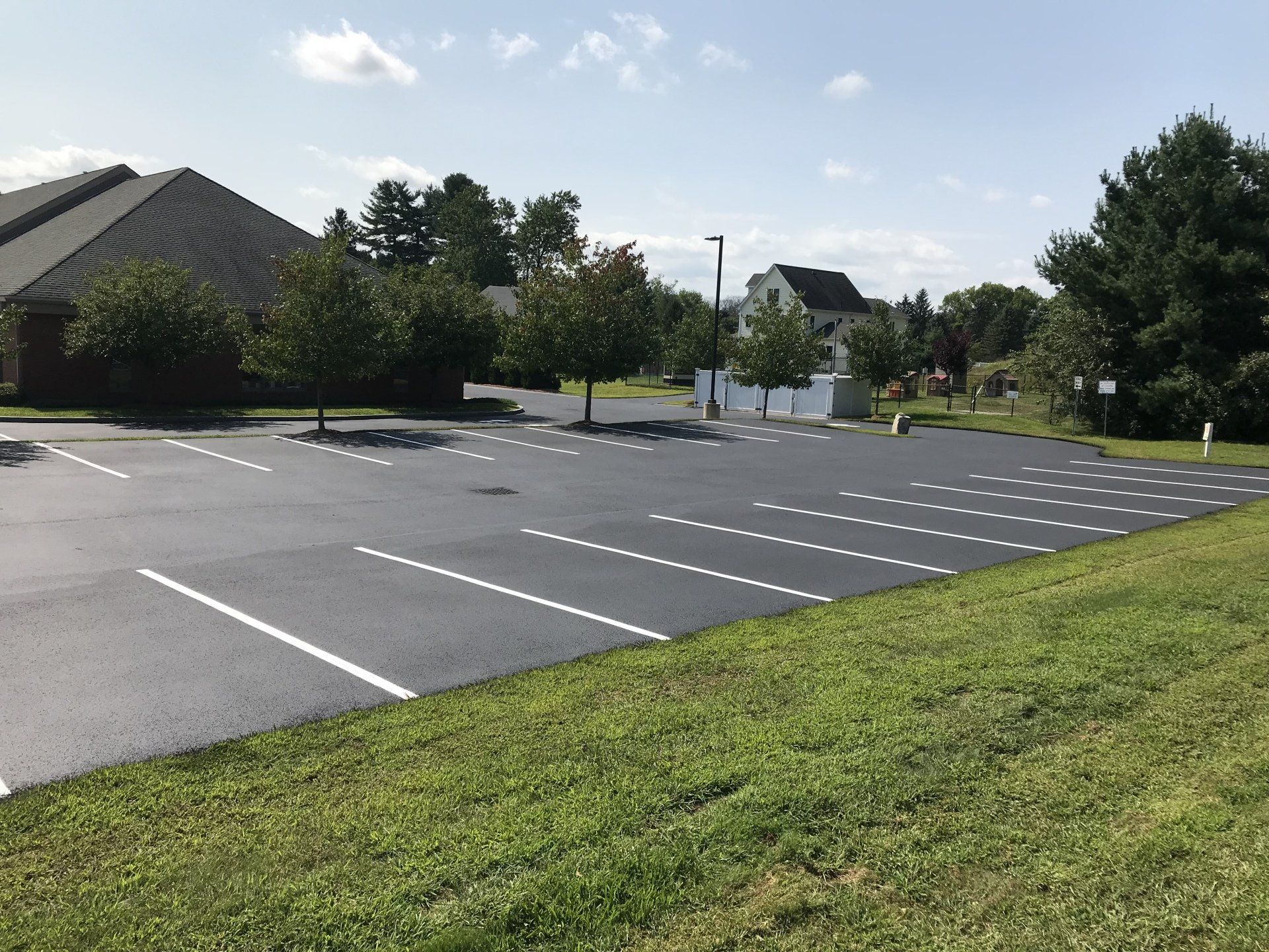 Commercial Parking Lot — Commercial Seal Pic in Worcester, MA