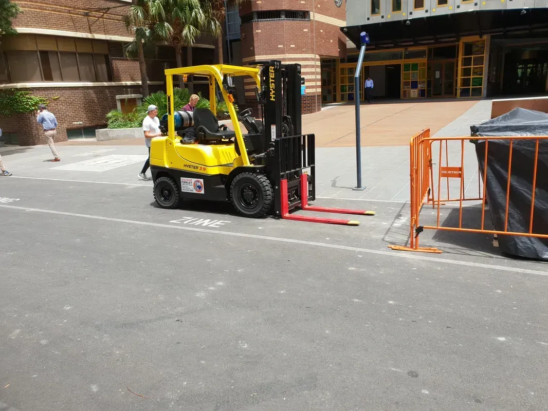 Worker operating a forklift | Derrimut, VIC | Discount Forklifts