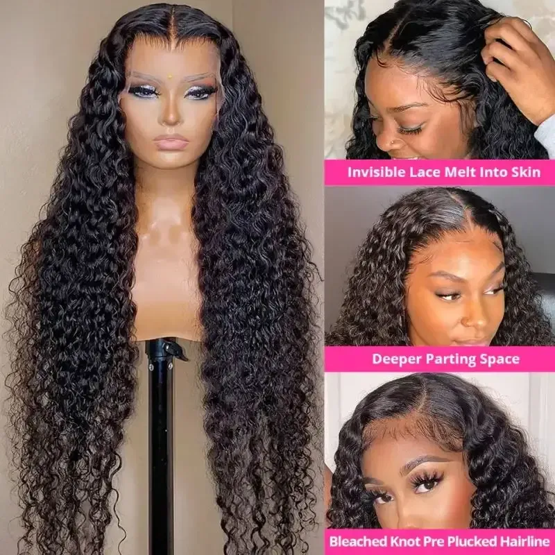 alt="Curly virgin hair wigs with defined curls and full volume"