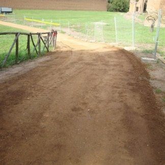 pavimentazione in pozzolana