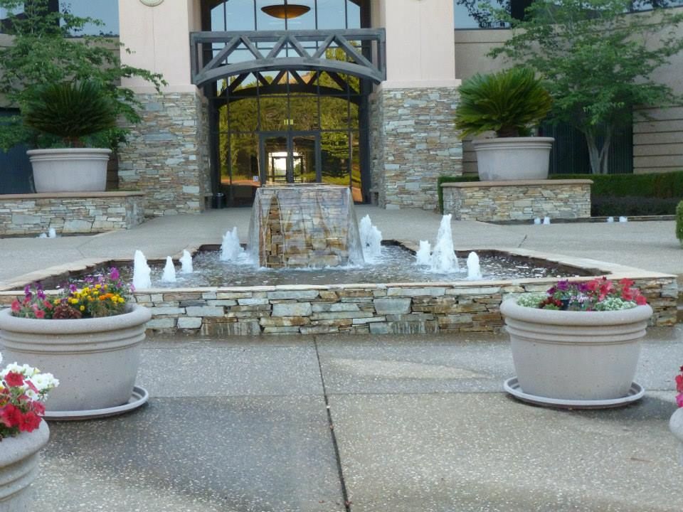 Fountain in Front of the Building — Carmichael, CA — Elite Ponds