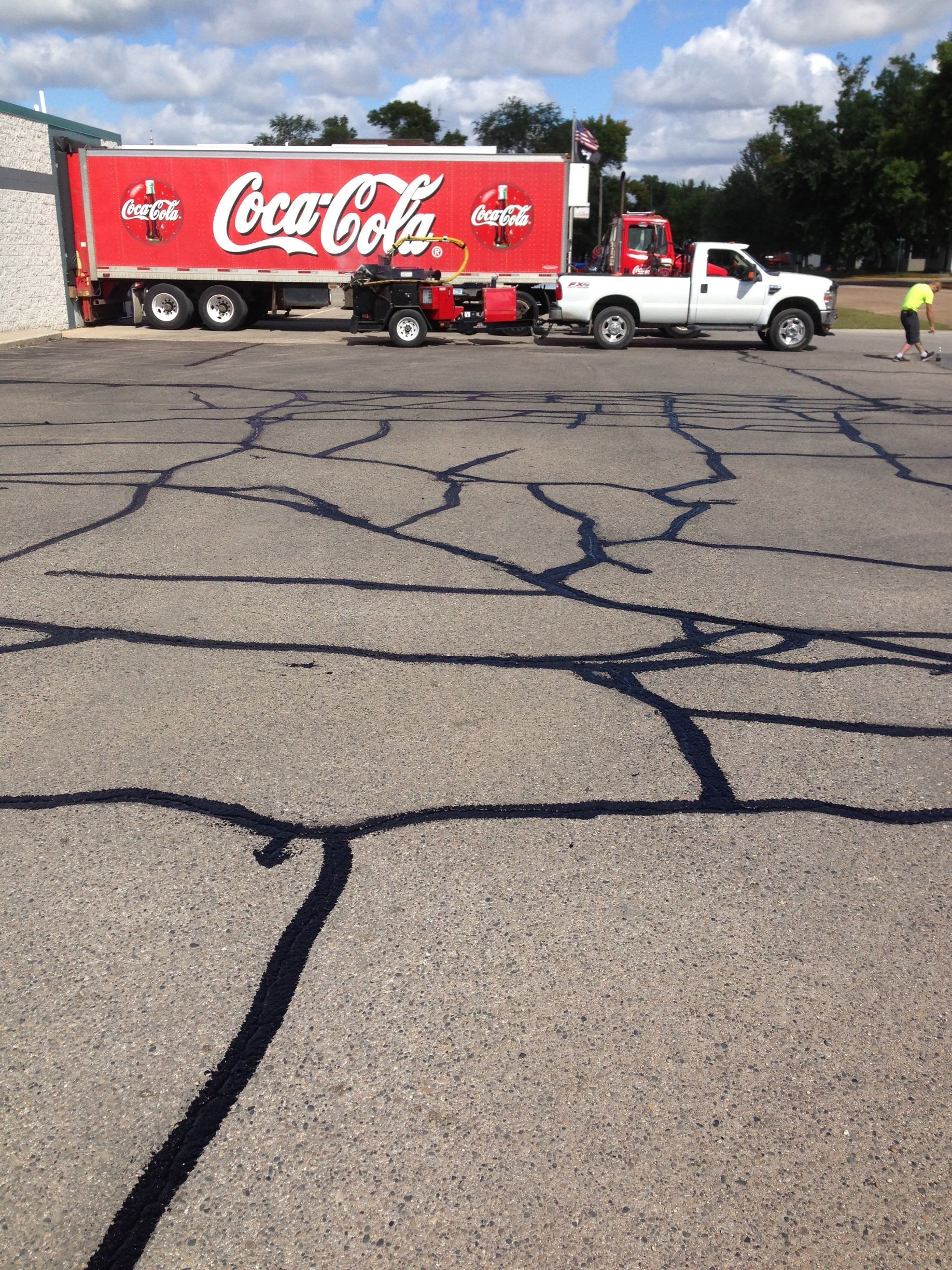Asphalt Crack Sealing