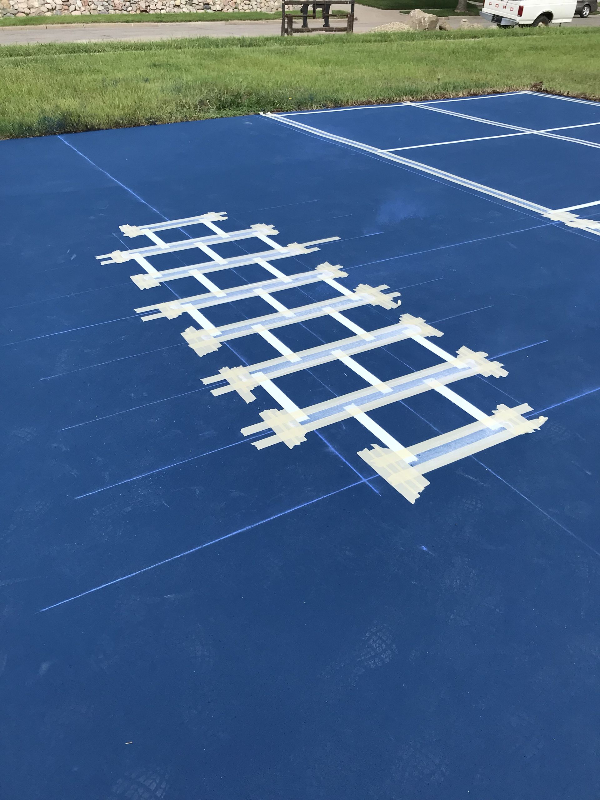 Game Court Striping
