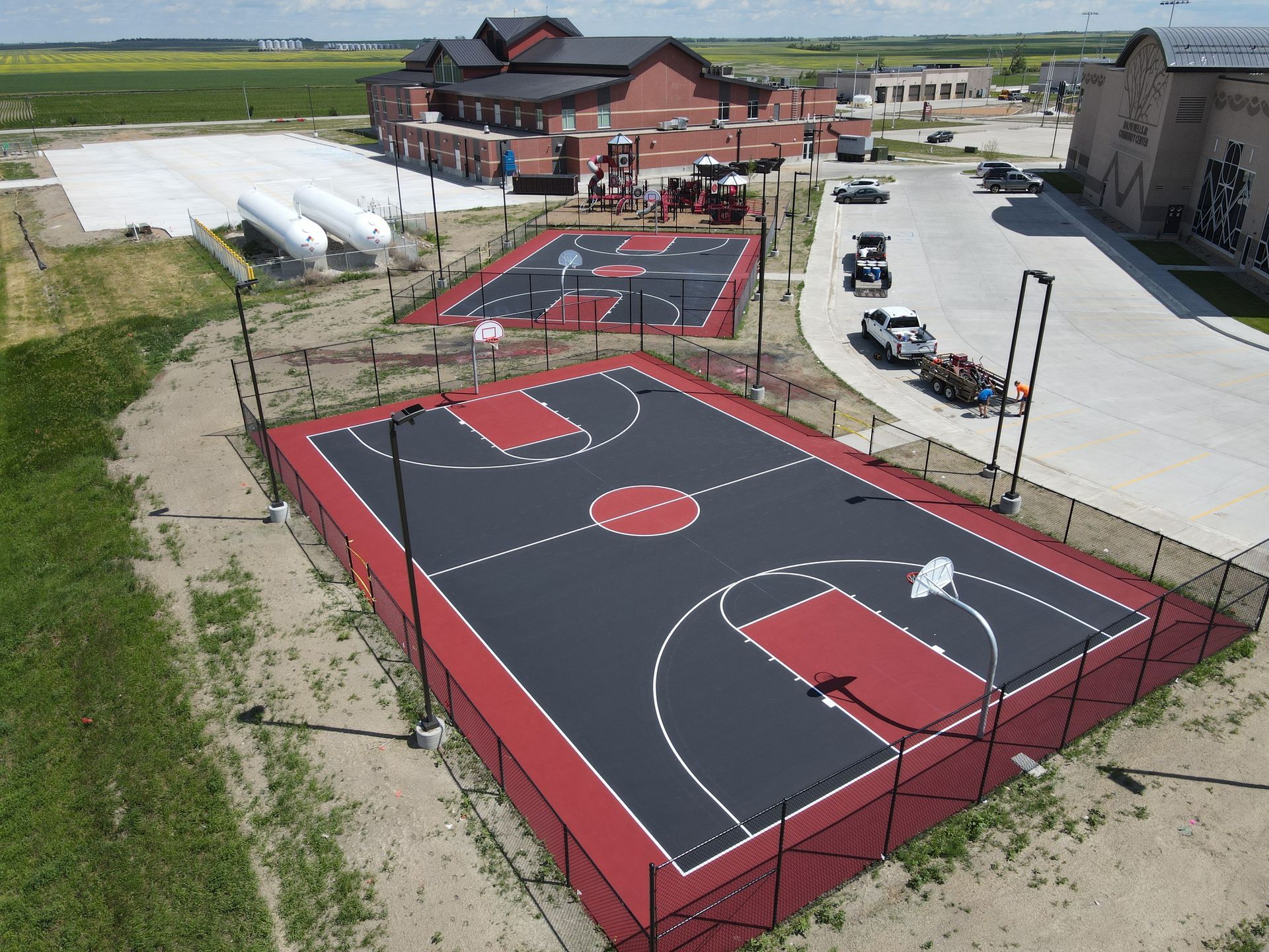 Outdoor Basketball Courts