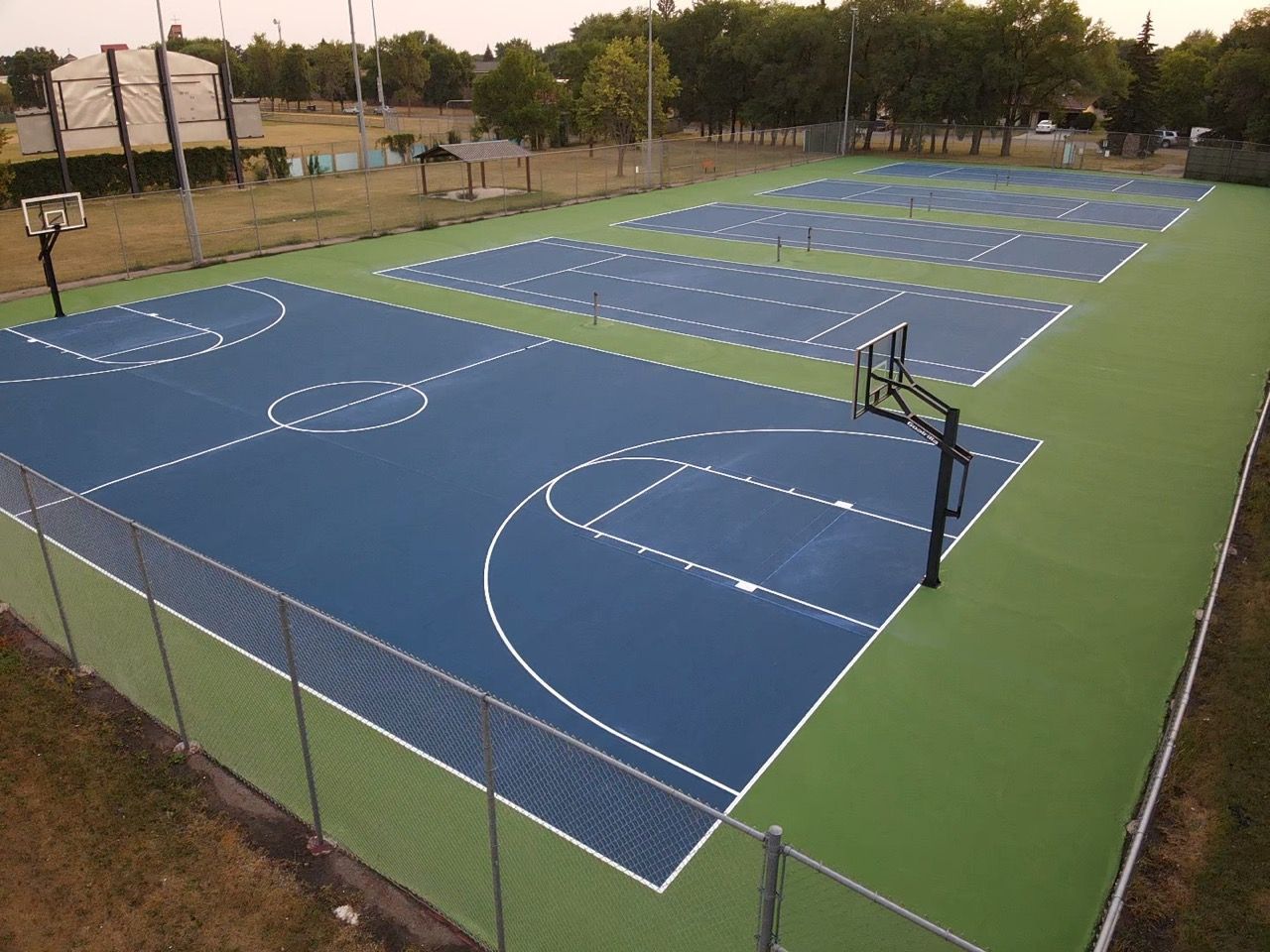 Outdoor Basketball Courts