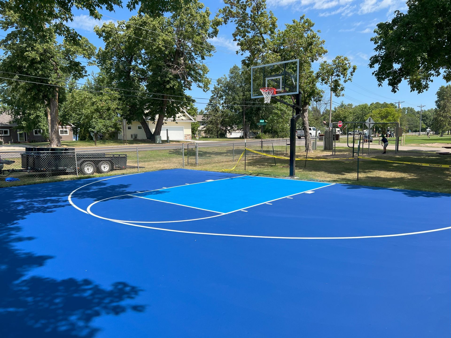 Outdoor Basketball Courts