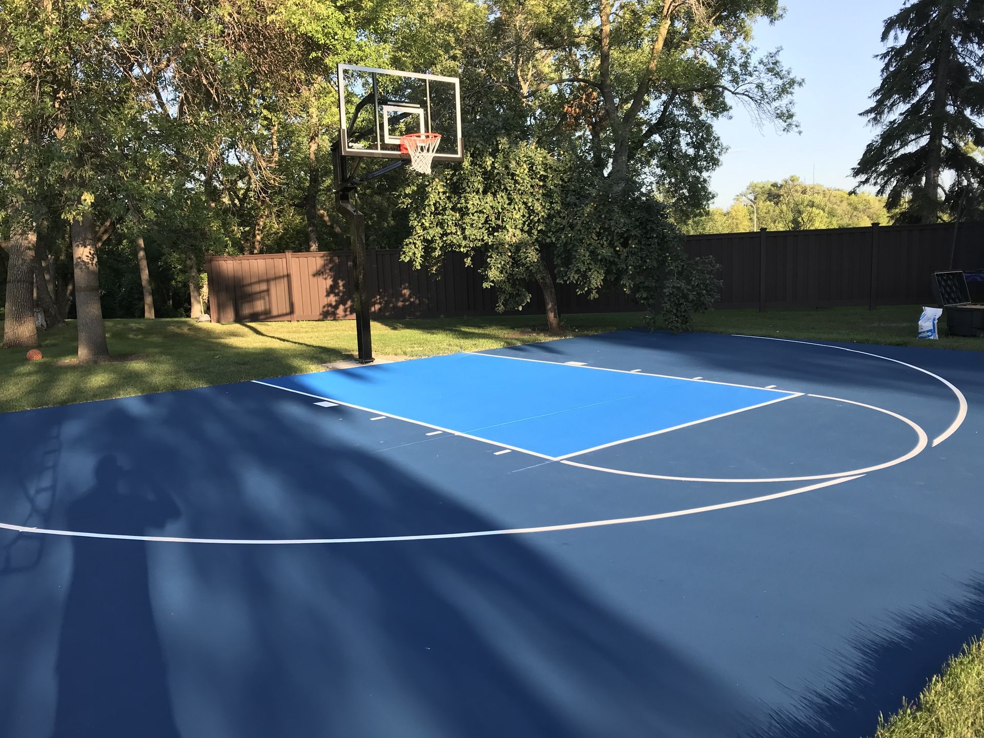 Outdoor Basketball Court